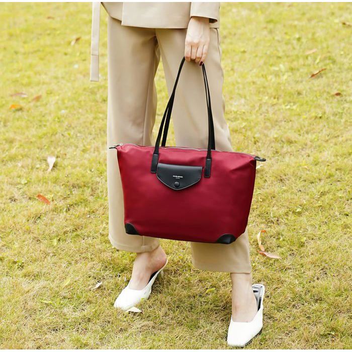 Sac à Main Noir DAVID JONES Pour Femme En PVC - Neuf (vendu Comme Occasion Neuve)