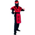 Déguisement ninja dragon garçon - Marque - Modèle - Rouge - Noir - Intérieur-0