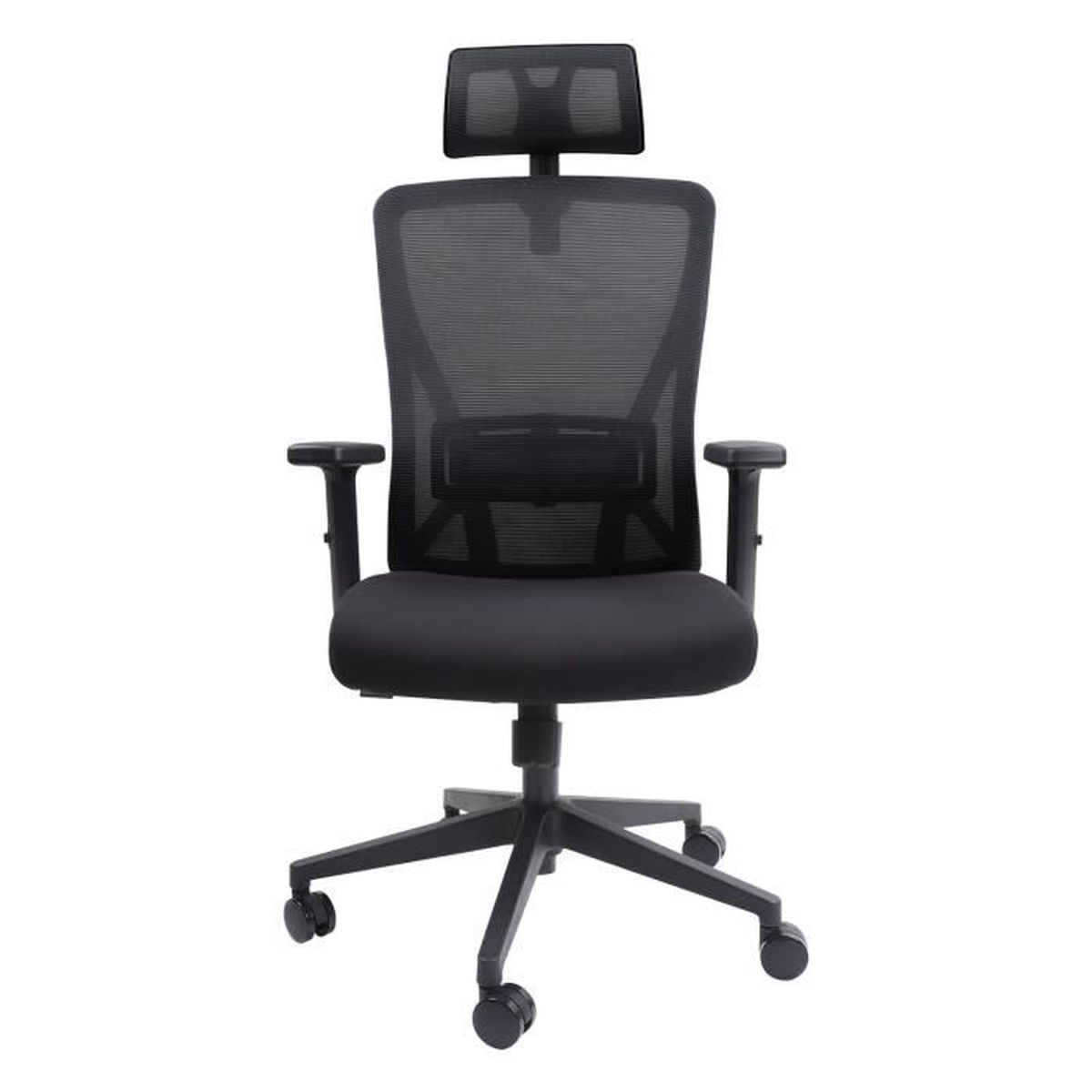 Chaise de bureau ergonomique, dossier en maille respirante et chaise de