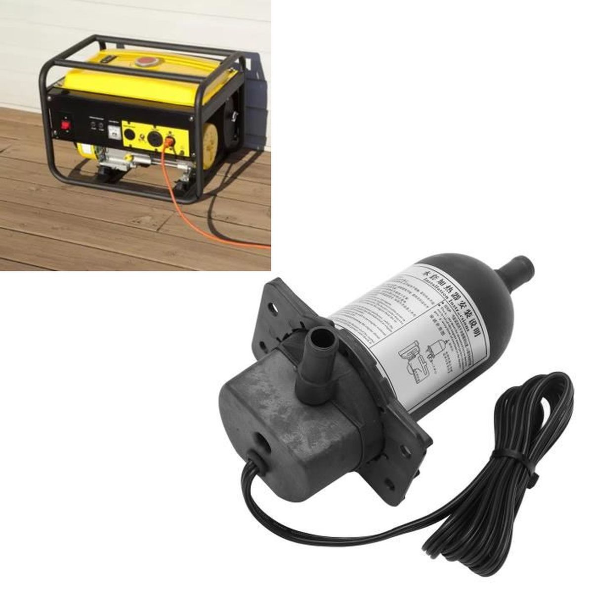 Réchauffeur de liquide de refroidissement 1000W Réchauffeur de démarrage à circulation