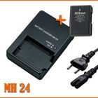 NEC PLUS ULTRA CHARGEUR TYPE Nikon MH-24 avec BATTERIE EN-EL14