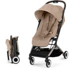 CYBEX GOLD CYBEX - Poussette ultra compacte et confortable - ORFEO - 4 roues - Almond Beige