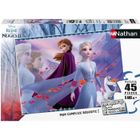Puzzle La Reine des Neiges 2 - Nathan - 45 pièces - Amour de deux sœurs