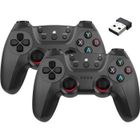 Manette de jeu sans fil - PIMPIMSKY - 2 pcs - Compatible Nintendo Switch/PC/Android - Fonction Turbo - 2.4 GHz