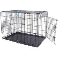 Cage pour chien pliable et transportable noir taille XXL 122 x 76 x 81 cm 3712016