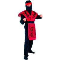 Déguisement ninja dragon garçon - Marque - Modèle - Rouge - Noir - Intérieur