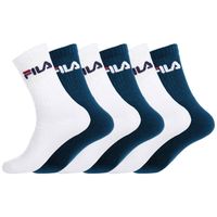 Fila Chaussette homme, chaussettes hautes homme, multi-sport (Lot de 6) - bleu, blanc taille 39/42