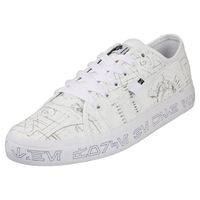 Baskets Patin Homme DC Shoes STAR WARS MANUAL ADYS300718-WBL - Blanc bleu - Textile - Lacets