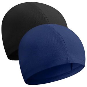 Bonnet De Bain En Tissu Ultra Confortable Et Élastique Pour Natation - Femmes, Hommes, Adultes & Adolescents