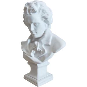 OBJET DÉCORATIF Déesse Romaine De Sagesse Buste Statue Gypse Statu
