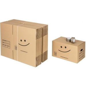 karton-billiger - Lot de 5 boîtes à verres - Carton de déménagement pour  verres, tasses et bouteilles - 15-30 compartiments : : Fournitures  de bureau