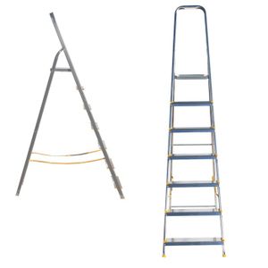 escalux escabeau aluminium 7 marches jardimixte special jardin cdiscount bricolage