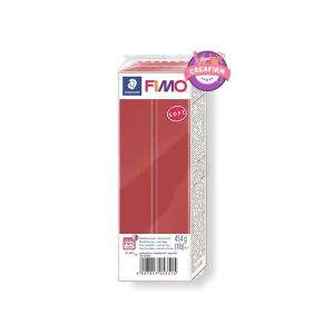 PATE POLYMÈRE Pâte Fimo Soft 454g Rouge Noël n°2