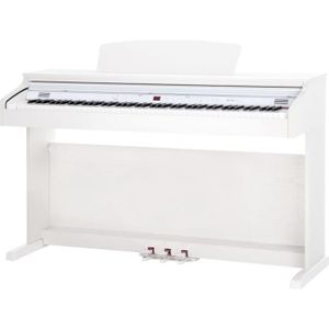15CM Piano clavier anti-poussière rouge VORCOOL Protège-clavier piano tissu 128 