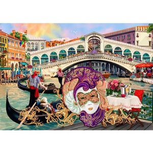 PUZZLE Puzzle en bois Carnaval de Venise - Wooden City - 