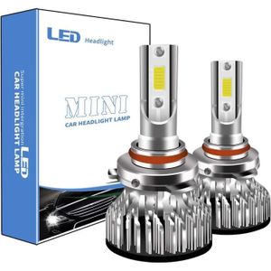 Ampoule phare - feu 2X Ampoule 9006 Led, 12000Lm Phares Pour Voitures 