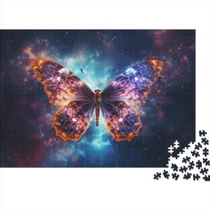 PUZZLE Puzzle Adulte Galaxie Papillon Puzzle 1000 Pièces 