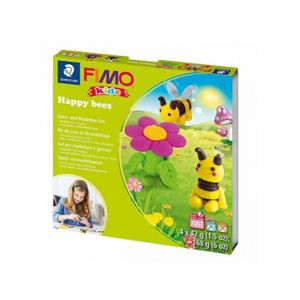 PATE POLYMÈRE Kit Fimo Kids Happy Bees