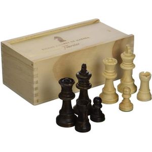 PION - FIGURINE DE JEU Fournier  Pions d`échecs de bois, Staunton nº4 () 