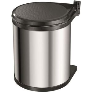 HAILO Poubelle de cuisine encastrable pour meuble coulissant 30L Separato K  600 - Cdiscount Maison