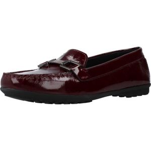 mocassin rouge femme pas cher