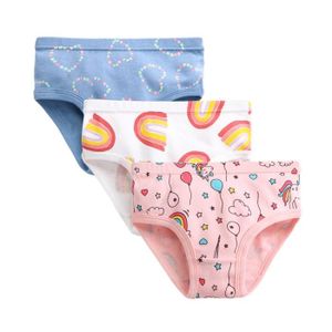 6 Paquet Petite Fille sous-vêtements Coton Fit Âge 1-7 Fille de Bébé Bambin Culottes