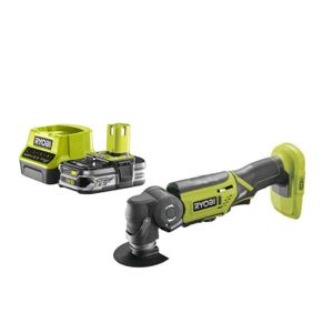 PACK DE MACHINES OUTIL Pack RYOBI Multitool 18V One+ R18MT-0 - 1 Batterie 2.5Ah - 1 Chargeur rapide RC18120-125