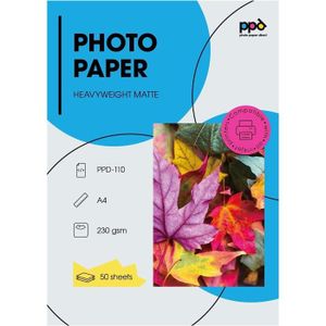 100 feuilles papier photo mat A4 Alabaster - 110 G