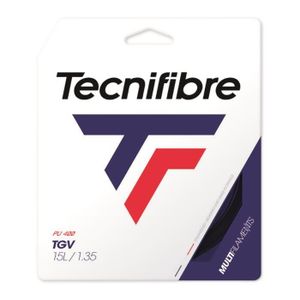 CORDAGE RAQUETTE TENNIS Cordage de tennis Tecnifibre TGV 12 m - rose/rose - 1,35 mm