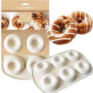 MOULE  Scrapcooking - Moule À Donuts Antiadhésif - 6 Form