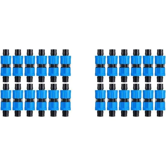 Connecteur De Tuyau D'irrigation De Jardin, Pour Tube D'irrigation 1/2