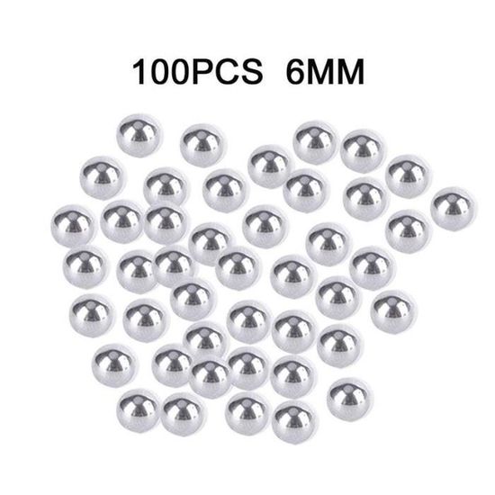 Vélo Vélo Roulement Roue Billes En Acier Pièces Rechange 6mm Diamètre