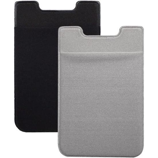 Porte-cartes Adhésif Pour Téléphone - Support Intégré, Cuir Végétal - Compatible IPhone/Android - MOFT