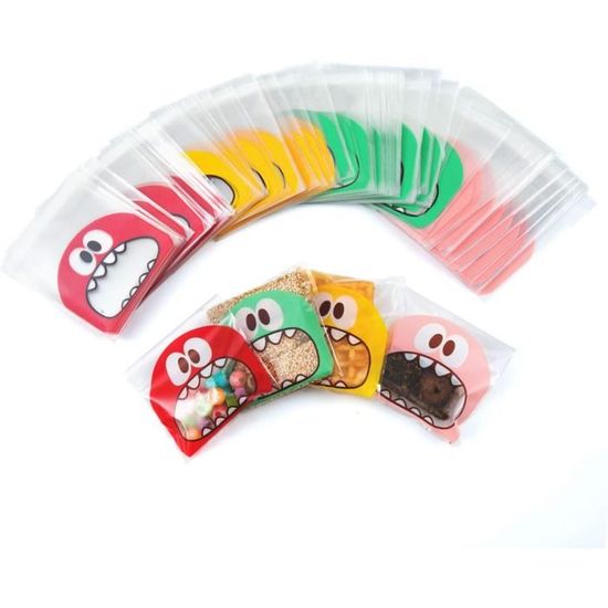 400 Sachets Transparents Adhésifs 7x10 Cm - BOPP Alimentaire, épaisseur 0.04 Mm, Pour Bonbons, Cadeaux, Rangement