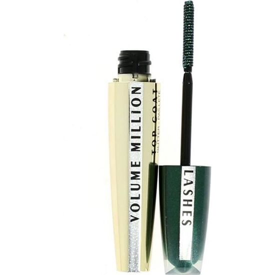 Mascara Volume Millions Top Coat Glitter Vert Cdiscount Au quotidien