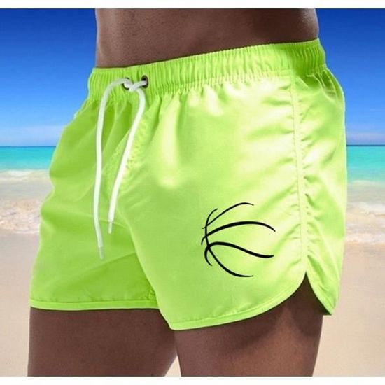 Short Homme,Casual Short de Plage Homme Court avec Multi-Poches,Couleur