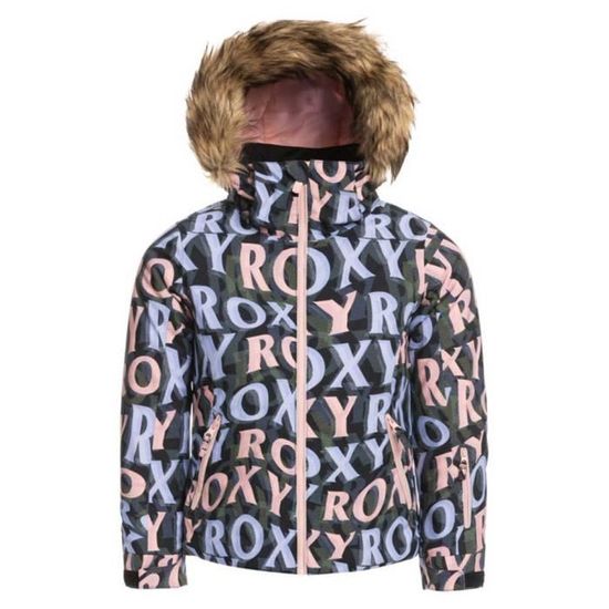 Roxy Jet Ski Veste de Snow Technique Fille Noir Cdiscount Sport