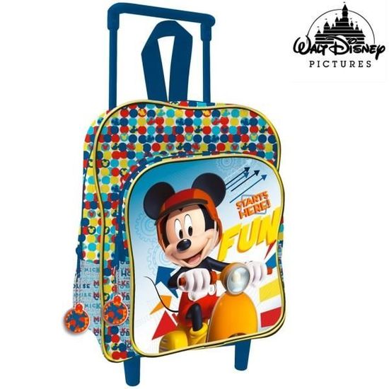 Zaino Scuola Bambini Disney Mickey Topolino - Zaino Elementare Blu Impermeabile Per Ragazzi E Ragazze - Foto 11