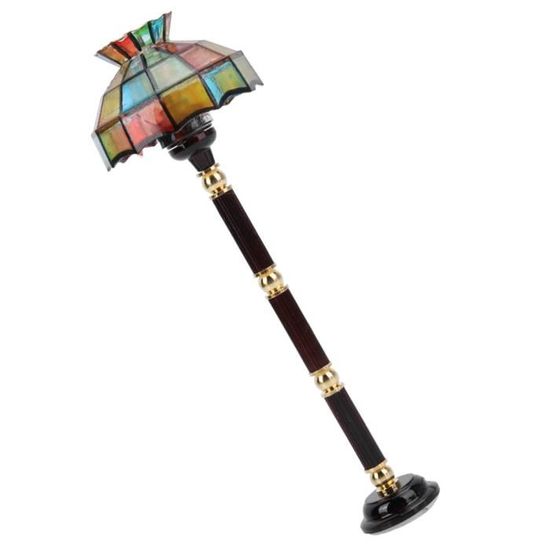 Generic Lampe Miniature pour Maison de Poupée 1:12, Antirouille, Multi-usages, Décoration de la Maison, Matériau en Alliage (Gold