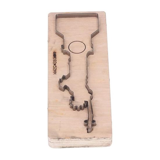 Kit De 12 Emporte-pièces Carrés En Acier - Pour Cuir, Tissu, Argile, Caoutchouc - Tailles 5mm à 60mm