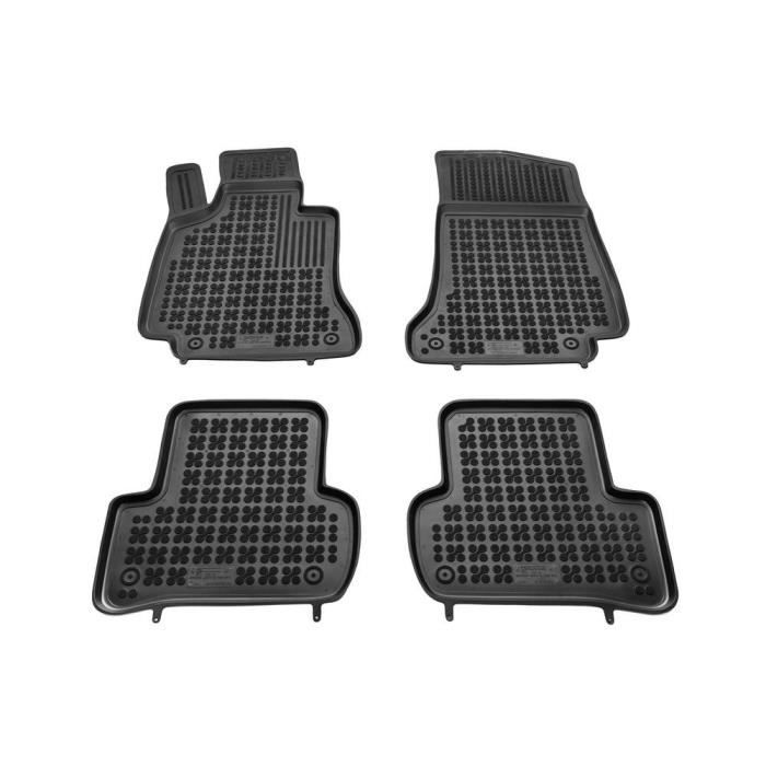 Alfombrillas Goma Caucho Negras Mercedes W205 C-Clase 201720