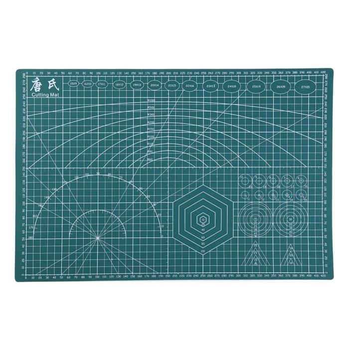 Couture coupe tapis A3 PVC Double face plaque Design auto guérison artisanat gravure planche à découper tapis bricolage accessoire