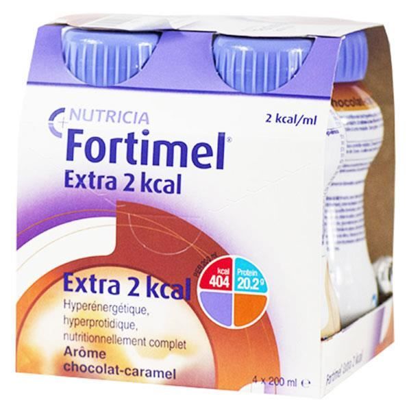 Nutricia Fortimel Extra 2kcal Chocolat Caramel 4 x 200ml