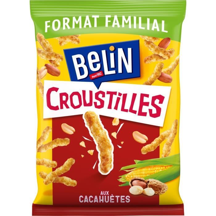 Belin Croustilles Cacahuète Format Familial 138g
