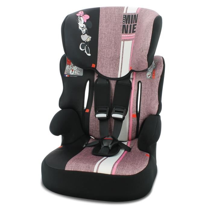 Disney Siège auto BELINE groupe 1/2/3 (9-36kg) - Minnie first