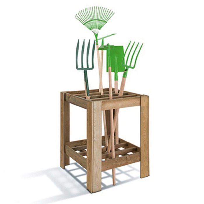 Range Outils en bois JARDIPOLYS