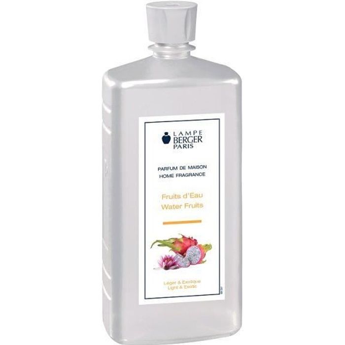 RECHARGE FRUITS D EAU 1L PARFUM POUR LAMPE A CATALYSE - LAMPE BERGER