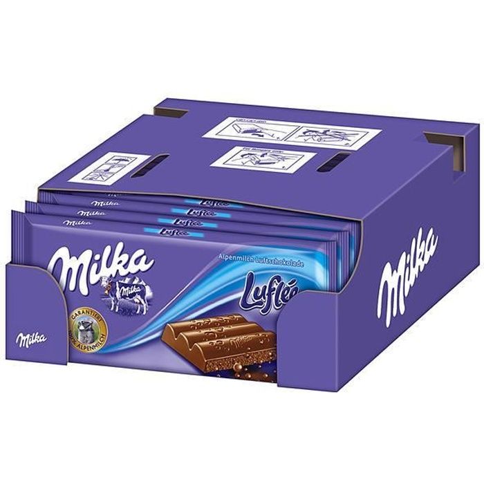 Milka Luflée Chocolat 11 x 100g