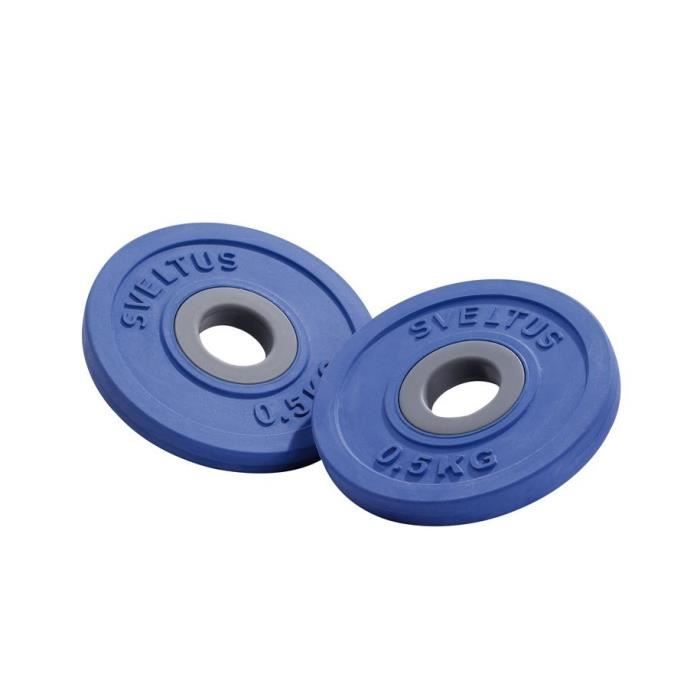 SVELTUS - 2 Disques Fit'Us 500g (bleu)
