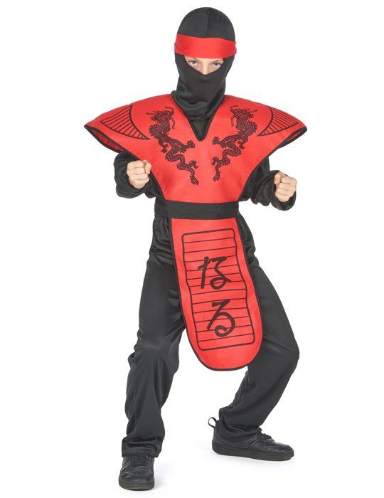 Déguisement ninja dragon garçon